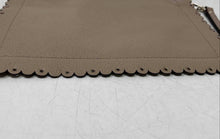 Load image into Gallery viewer, Michael Kors Womens Brown Pebbled Leather Credit Card Slot Wristlet Wallet