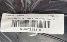 Load image into Gallery viewer, Nike Mens Air Force 1 Mid '07 315123-001 Black Lace-Up Sneaker Shoes Size 13