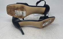 Load image into Gallery viewer, Michael Kors Womens Jaida Black Open Toe Kitten Ankle Strap Heels Size 8.5M