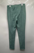 Load image into Gallery viewer, Forever 21 Womens Green Flat Front Skinny Leg Side Zip Ankle Pants Size L