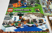 Load image into Gallery viewer, Lot Of 6 Pcs Assorted Lego Minecraft Large Print Instruction Manuals For Age 3+