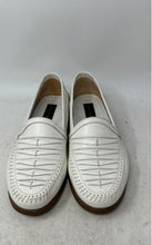Load image into Gallery viewer, Giorgio Brutini Mens White Leather Moc Toe Slip-On Loafer Shoes Size 8D