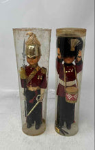 Load image into Gallery viewer, Set Of 2 Pcs British Royal Guards Souvenir Dolls In Red Uniform & Helmet