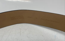 Load image into Gallery viewer, Michael Kors Womens 551802 Black Signature Print Adjustable Dress Belt Size M