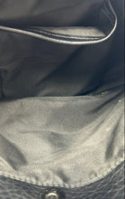 Load image into Gallery viewer, Giani Bernini Womens Black Pebbled Leather Double Handle Shoulder Purse