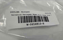 Load image into Gallery viewer, Authentic Salvatore Ferragamo Womens Black Leather Pump Heels Size 7B Damaged