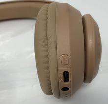 Load image into Gallery viewer, Brown Plastic Adjustable Headband Wireless Bluetooth Headphones Not Tested NCL