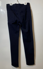 Load image into Gallery viewer, Zara Womens Blue Flat Front Pockets Regular Fit Straight Leg Trouser Pants Sz 29