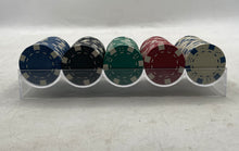 Load image into Gallery viewer, Cardinal Classic Games 100-Piece Heavy-Weight Dual-Toned Poker Chip Set