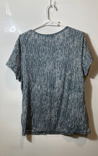 Load image into Gallery viewer, Banana Republic Womens Gray Printed Luxe Touch T-Shirt Size XL With Tag