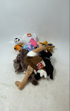 Load image into Gallery viewer, Lot Of 10 Pcs Mixed Variety Ty Beanie Baby Collection Stuffed Plush Toys w/ Tags