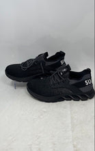Load image into Gallery viewer, Suadex Mens 2817 Black Lace-Up Low Top Sneaker Shoes Size EUR 42