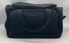 Load image into Gallery viewer, Tommy Hilfiger Mens Black Adjustable Detachable Strap Double Handle Duffle Bag