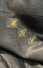 Load image into Gallery viewer, MGL Mens Black Long Sleeve Notch Lapel Pockets One Button Blazer No Size