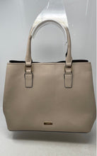 Load image into Gallery viewer, Aldo Womens Brown Inner Pocket Double Handle Shoulder Strap Satchel Bag