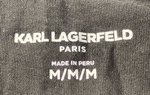 Load image into Gallery viewer, Karl Lagerfeld Mens Black Graphic Print Cotton Pullover T-Shirt Size Medium