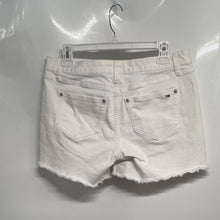 Load image into Gallery viewer, Tommy Hilfiger Womens White Denim Belt Loops Button Front Cut-Off Shorts Size 4
