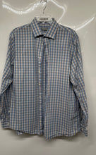 Load image into Gallery viewer, Michael Kors Mens Multicolor Plaid Regular Fit Long Sleeve Button-Up Shirt Sz L