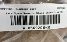 Load image into Gallery viewer, Kate Spade New York Womens Black Round Toe Block Slingback Heels Size 9M