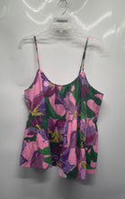 Load image into Gallery viewer, Express Womens Multicolor Floral Print Sleeveless Camisole Blouse Top Size Large