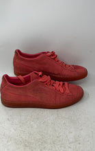 Load image into Gallery viewer, Puma Mens Suede Classic 381469-02 Pink Low Top Lace-Up Sneaker Shoes Size 12