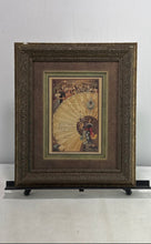 Load image into Gallery viewer, Antique Dejeuner Hand Colored Engraving Certificate In Framed Art Print