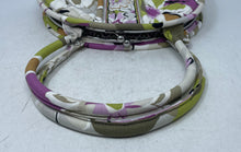 Load image into Gallery viewer, Vera Bradley Womens Half Moon Multicolor Floral Print Double Handle Shoulder Bag