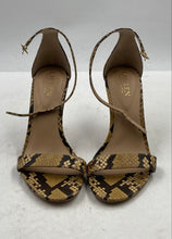 Load image into Gallery viewer, Authentic Lauren Ralph Lauren Womens Allie Khaki Ankle Strap Heels Size 7 B