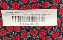 Load image into Gallery viewer, Abercrombie & Fitch Girls Multicolor Floral Long Sleeve Mini Dress Size 13/14