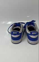 Load image into Gallery viewer, Nike Boys Dunk Low Blue White Leather Lace-Up Low Top Sneaker Shoes Size 13C