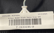 Load image into Gallery viewer, Alfani Womens Black Flat Front Skinny Leg Ankle Pants Size 6PS