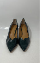 Load image into Gallery viewer, J. Renee Womens Abigaile Black Animal Print Leather Pointed Toe Pump Heels Sz 10