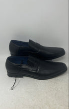 Load image into Gallery viewer, Perry Ellis Portfolio Mens Black Jackard Ultra Foam Loafer Shoes Size 9.5