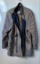 Load image into Gallery viewer, Forecaster Of Boston Mens Blue Full-Zip Windbreaker Raincoat Jacket Size M