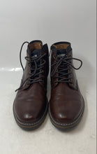 Load image into Gallery viewer, Madden Mens Taskorn Brown Leather Lace-Up Round Toe Combat Boots Size 8.5