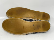 Load image into Gallery viewer, Authentic Tory Burch Womens Blue Slip-On Espadrille Flats Size 5.5M Damaged