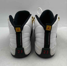 Load image into Gallery viewer, Authentic Nike Boys Air Jordan 12 Retro White Black Sneaker Shoes Size 7Y Worn