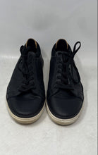 Load image into Gallery viewer, Aldo Mens Finespec Black White Leather Lace-Up Low Top Sneaker Shoes Size 12