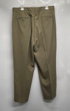 Load image into Gallery viewer, Claiborne Mens Beige Slash Pocket Flat Front Straight Leg Dress Pants Size 38x32