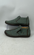 Load image into Gallery viewer, Fashion Mens Green Stitched Detailing Handmade Leather Ankle Boots Size EUR 48