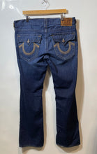 Load image into Gallery viewer, True Religion Womens Blue Denim Pockets Bootcut Jeans Size EUR 38