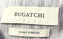 Load image into Gallery viewer, Bugatchi Mens Gray Space-Dye 8-Way Stretch Long Sleeve Button-Up Shirt Size L