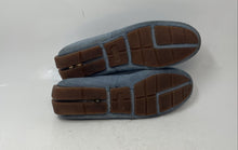 Load image into Gallery viewer, Collection By Clarks Mens Blue Moc Toe Slip-On Loafer Shoes Size 8