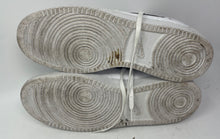 Load image into Gallery viewer, Nike Mens Court Vision Mid White Leather Lace-Up Sneakers Shoes Size 13