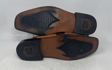 Load image into Gallery viewer, Stacy Adams Mens Brown Leather Square Toe Slingback Sandals Size 11M