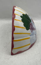 Load image into Gallery viewer, Multicolor Ceramic Hand-Painted Yellow Striped Home Decorative Wall Planters