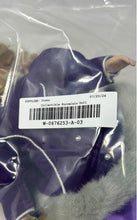 Load image into Gallery viewer, Blonde Curly Hair Blue Eyes Collectible Porcelain Doll With Purple Outfit