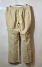 Load image into Gallery viewer, Michael Kors Womens Beige Regular Fit Flat Front Wide-Leg Dress Pants Size 10
