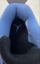Load image into Gallery viewer, Nike Unisex Baby Air Jordan 4 BQ7670-400 Blue Gray Suede Sneakers Shoes Size 10C