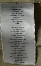 Load image into Gallery viewer, Michael Kors Womens Beige Long Sleeve Button Front Belted Trench Coat Size M